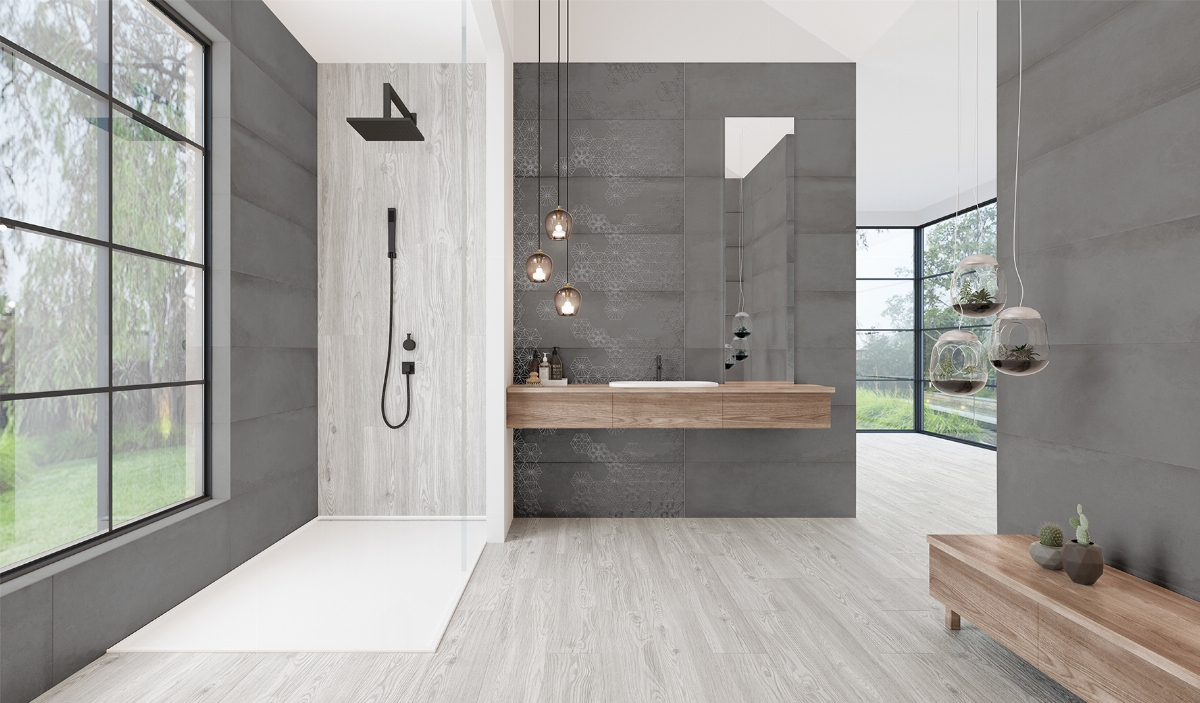 Baño contemporáneo Cromat-one