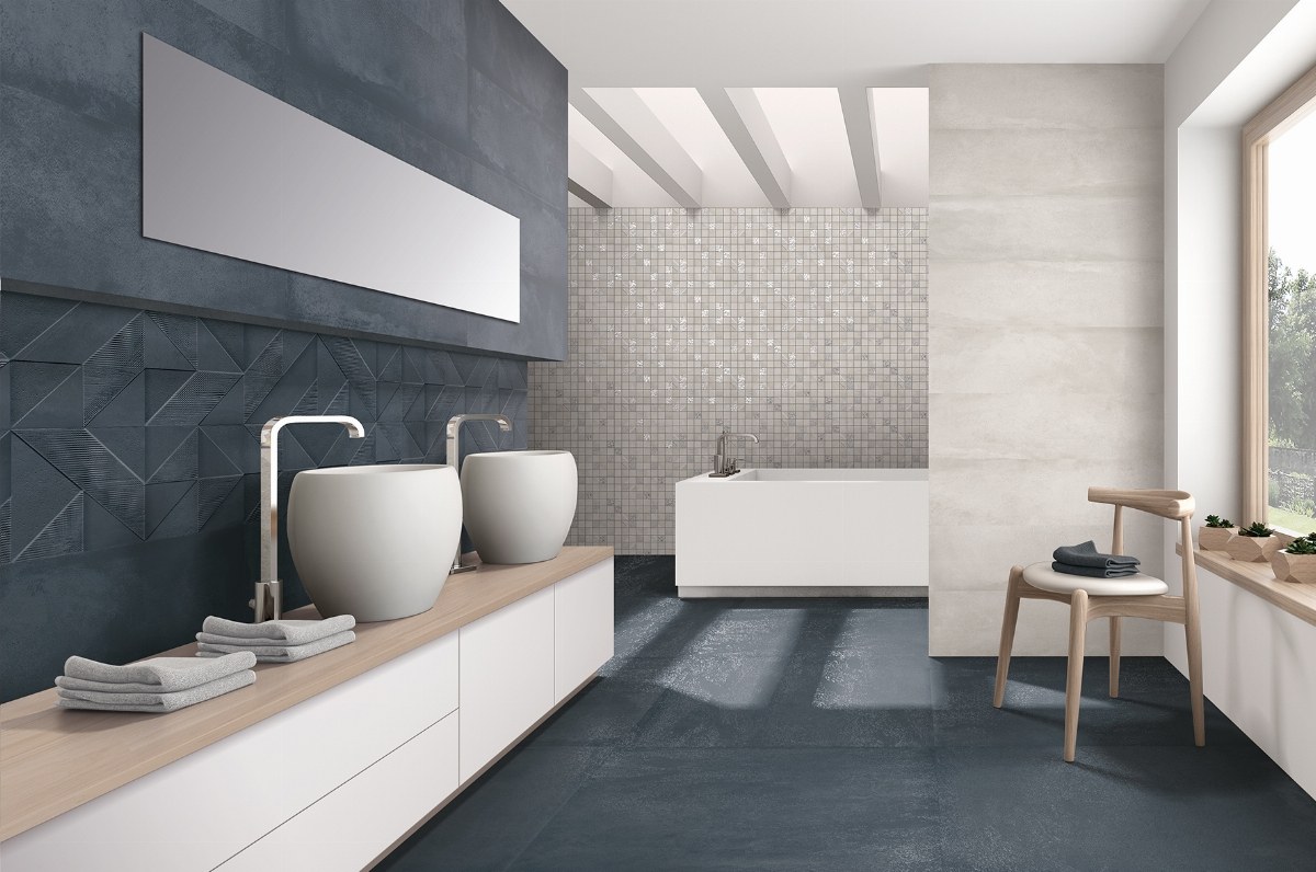 Salle de bain industrielle Cromat-One Delice