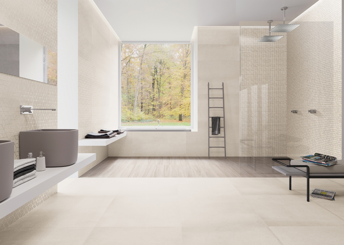 Salle de bains minimaliste Elevation Sand