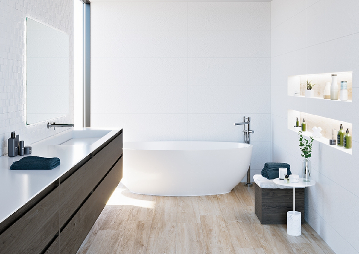 Contemporary bathroom Fragment