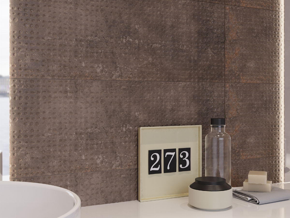 Collection de salles de bains industrielles Gravity