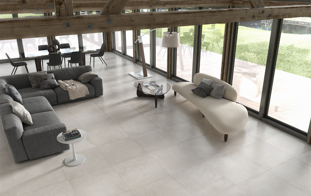 Minimalist living room In time