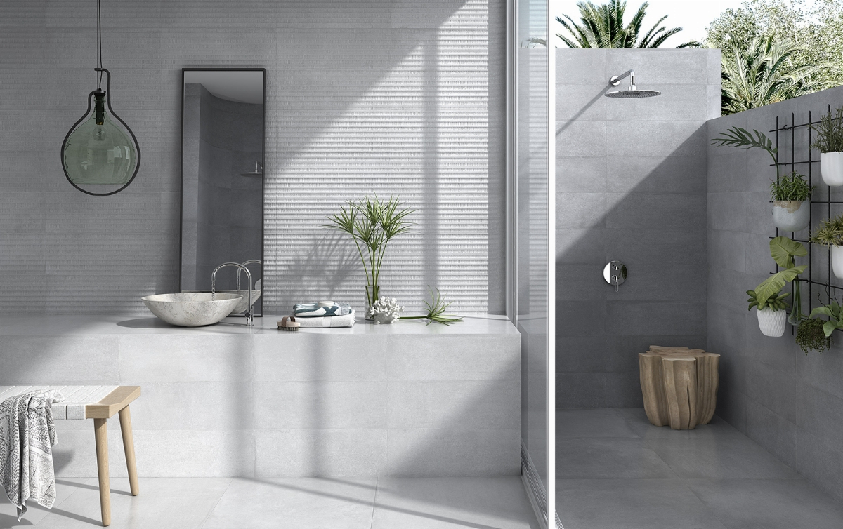 Baño minimalista In Time