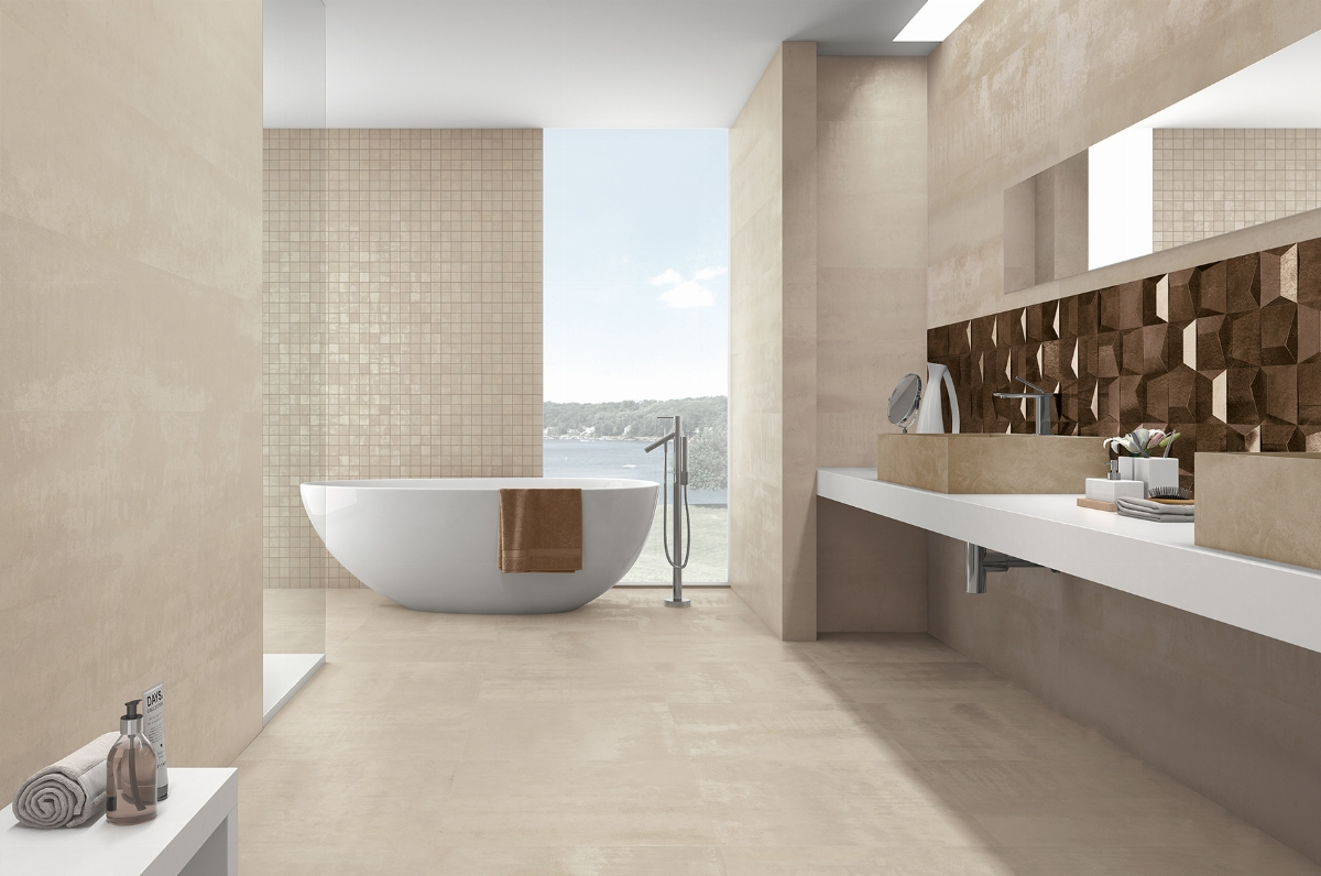 Baño contemporáneo Ionic