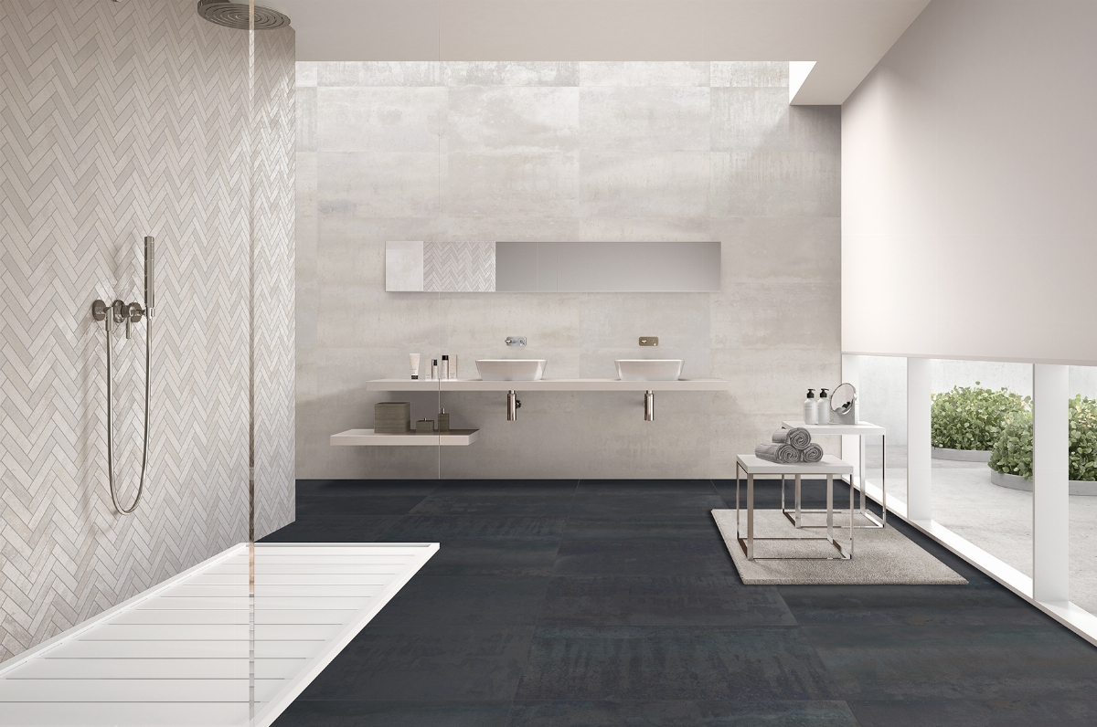 New Classic Ionic Weißes Badezimmer