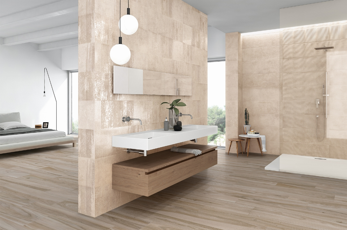 Contemporary bathroom Materika Sand