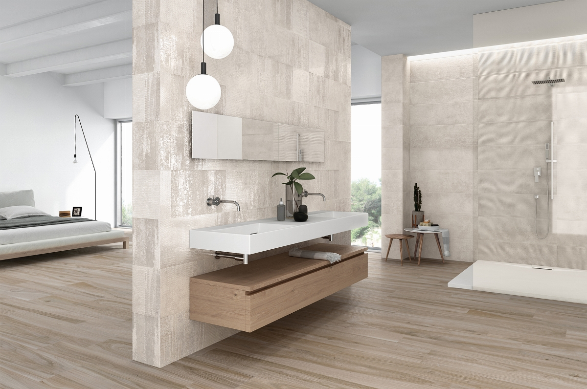 Salle de bains minimaliste Materika