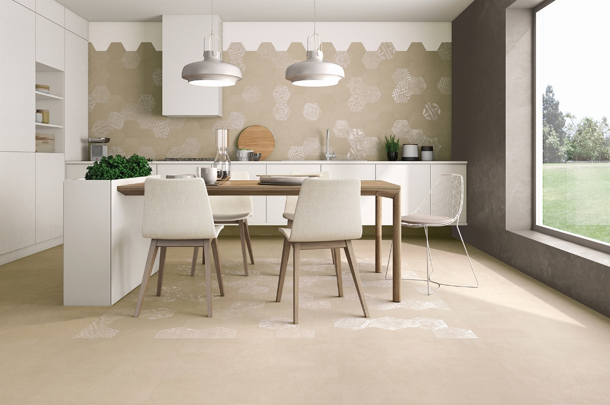 Contemporary Neutral kitchen