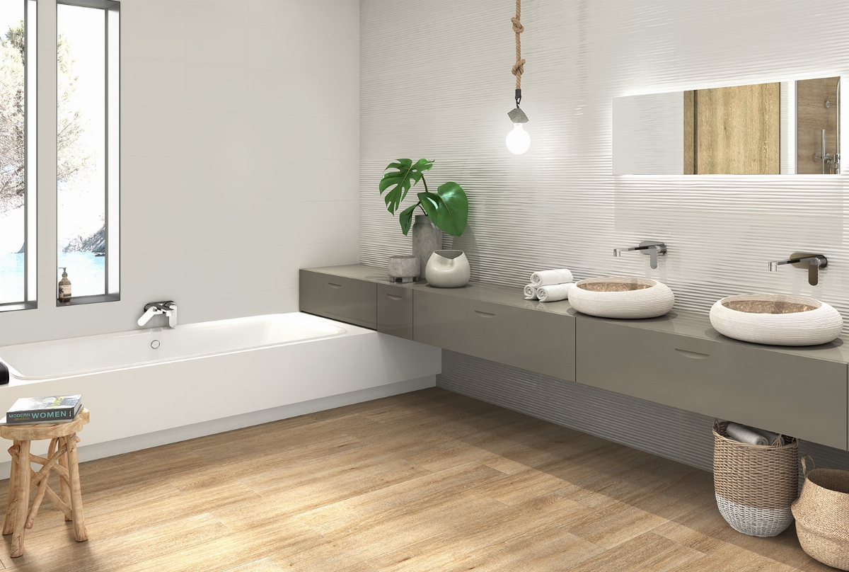 Zeitgenössisches Badezimmer On