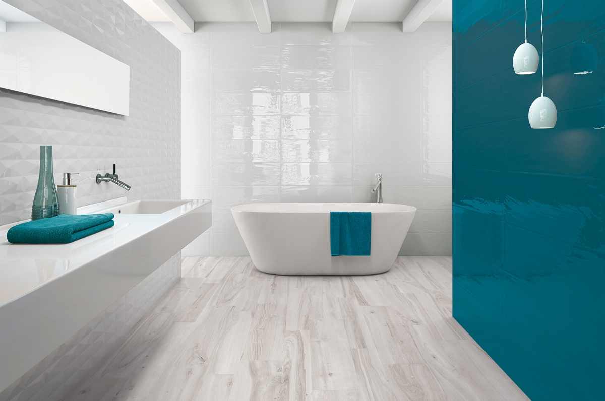 New Classic Perlage Turquoise Bathroom