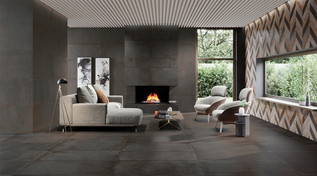 Salón contemporáneo Ruggine