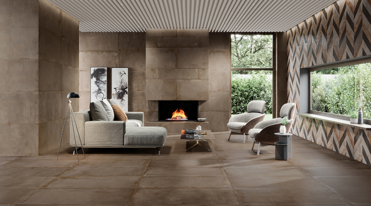 Ruggine industrial dining room