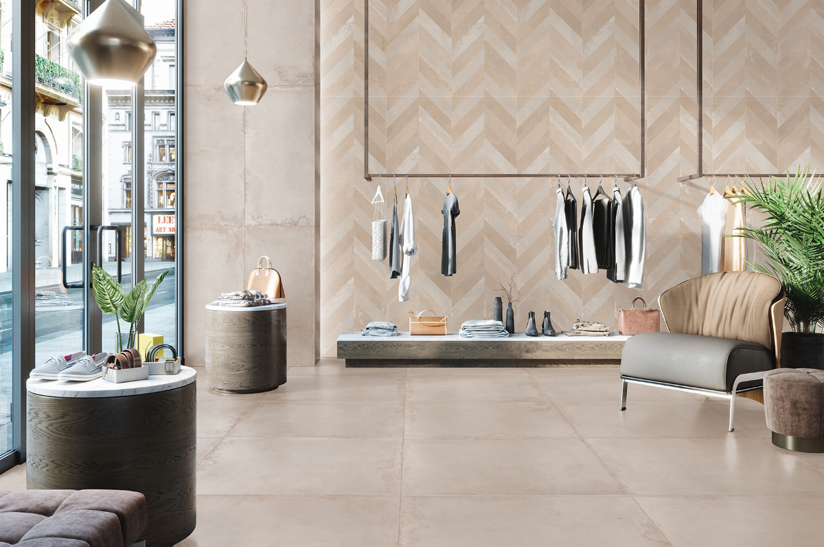 Nordische Einzelhandelsflächen Ruggine