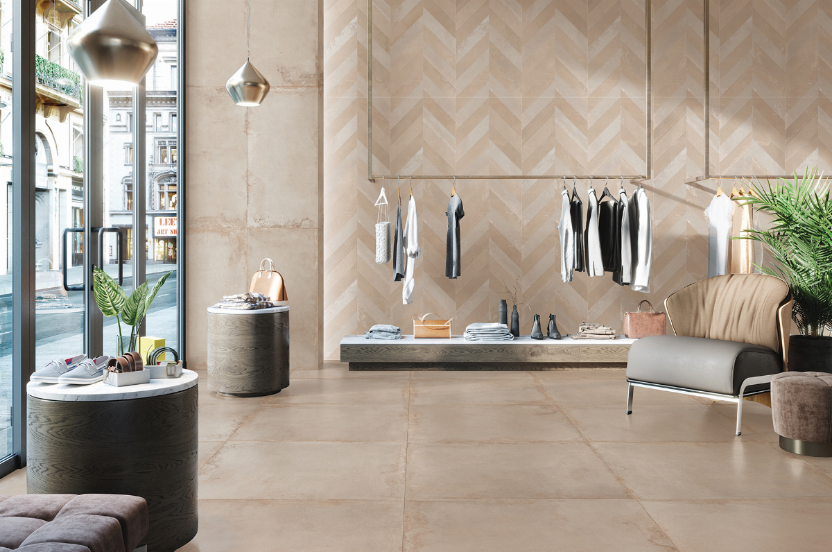 Espacio comercial industrial Ruggine Decorado