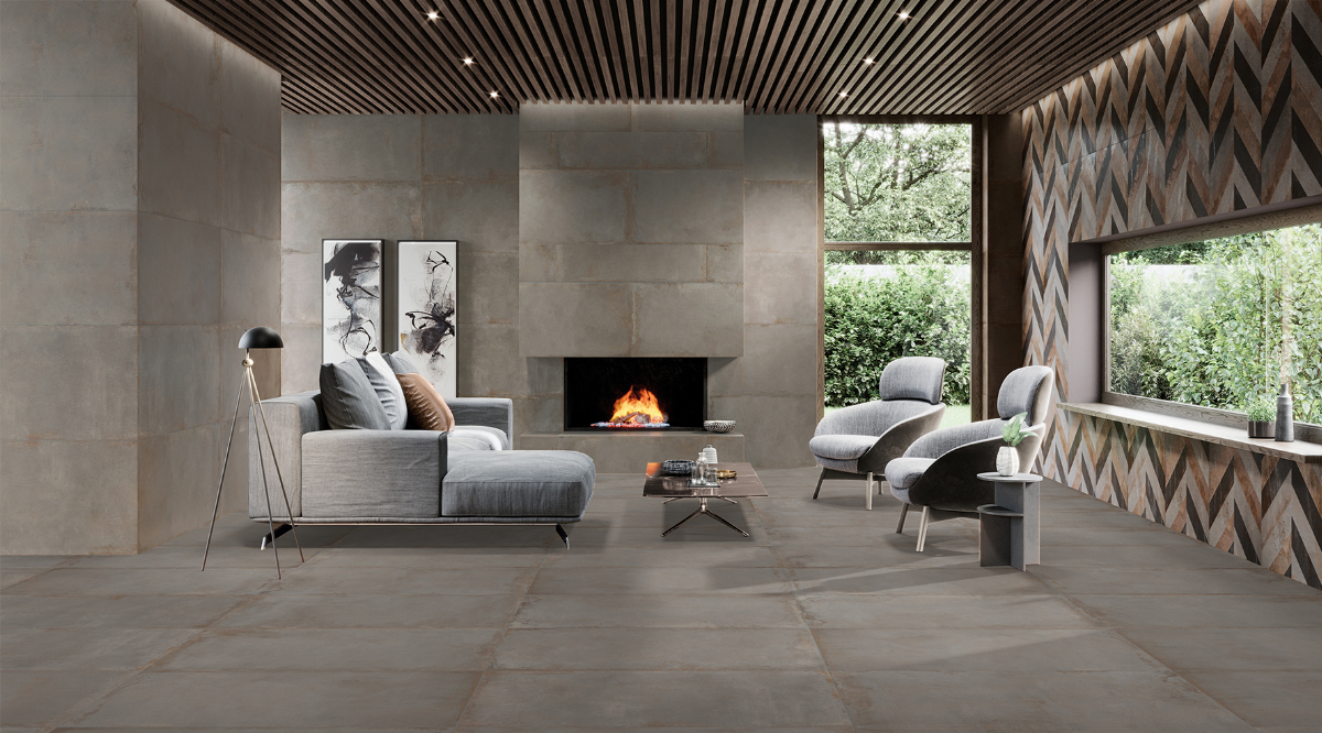 Ruggine industrial dining room Titan