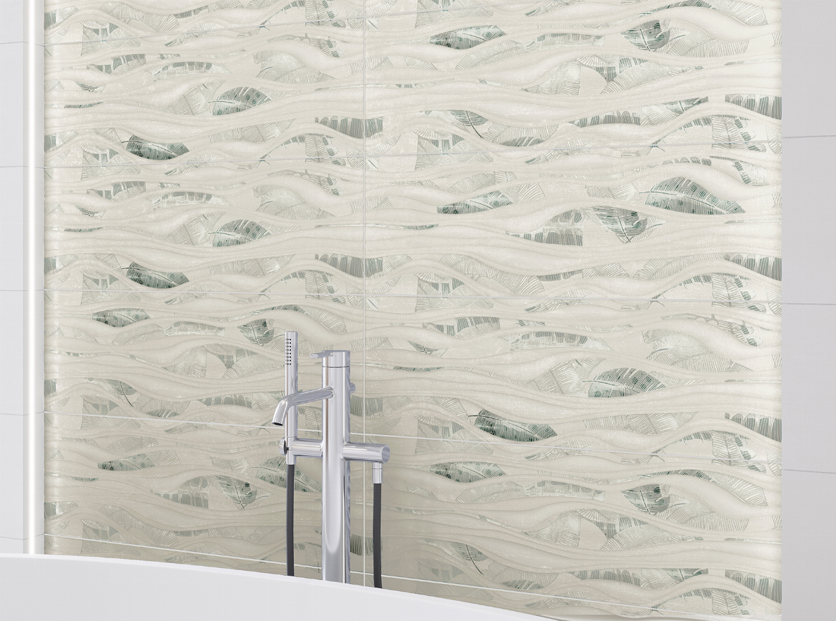 Détail d'une salle de bains contemporaine Silken