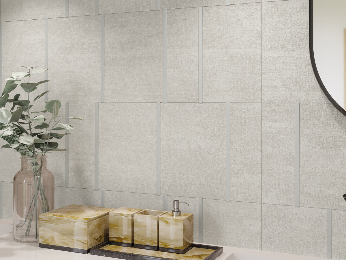 Detail eines minimalistischen Silken-Badezimmers