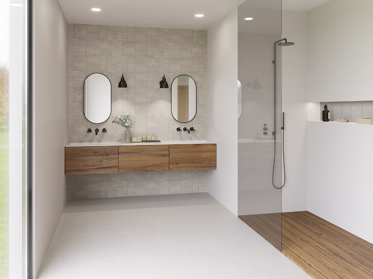 Salle de bains minimaliste Silken