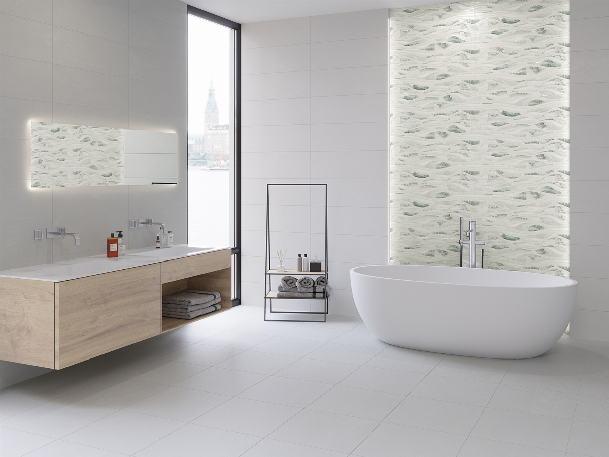 Salle de bains contemporaine Silken