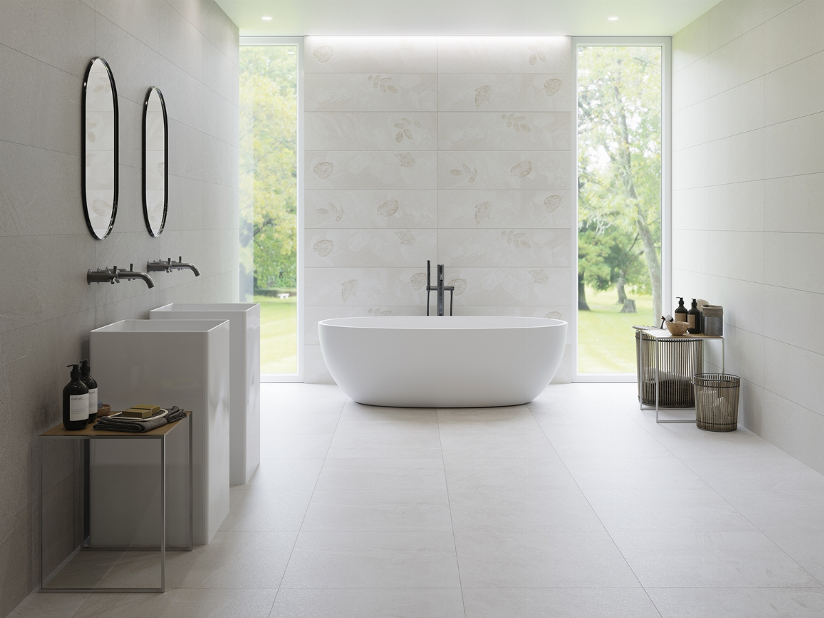 Salle de bains minimaliste Sunstone