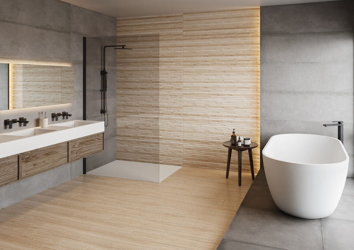 Baño contemporáneo Wewood Concept