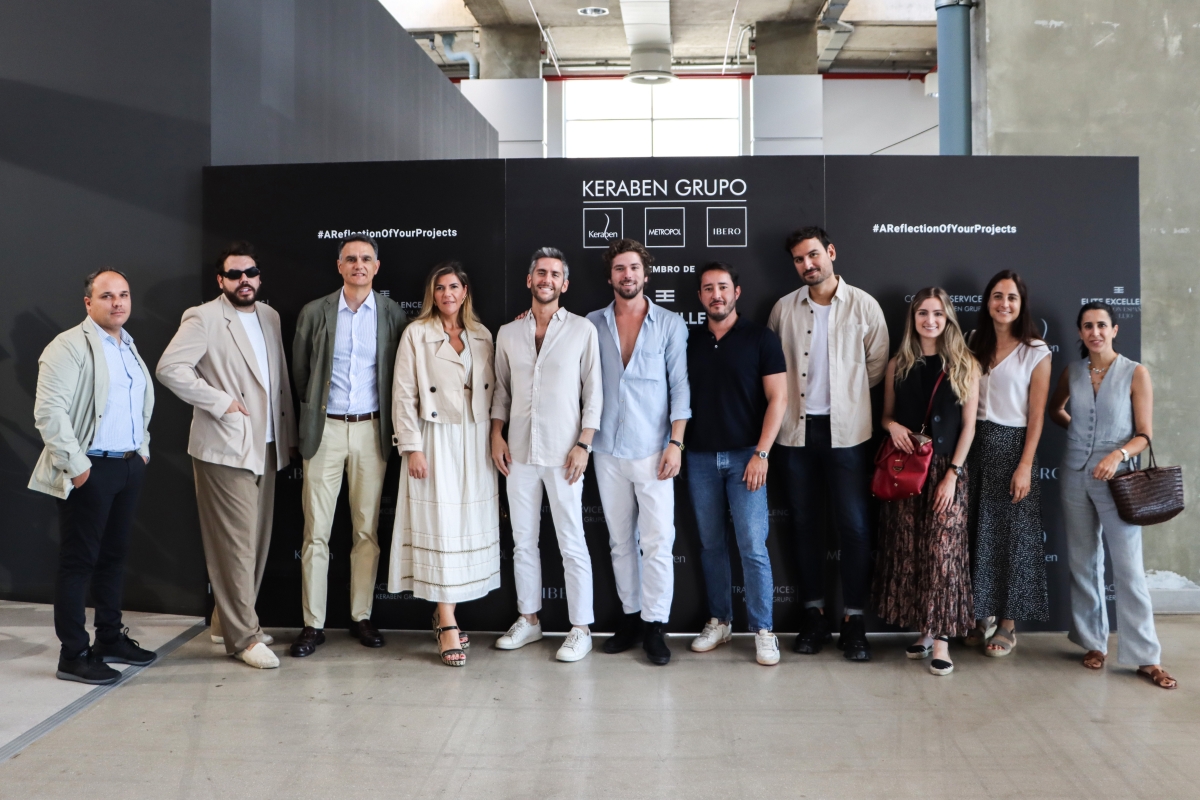Keraben Grupo und Elite Exellence veranstalten einen arbeitstag mit innenarchitekten und dekorateuren