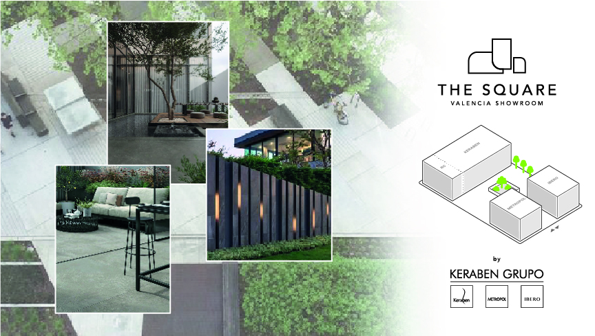 Keraben Grupo presentará en Cevisama su nuevo showroom "The Square"